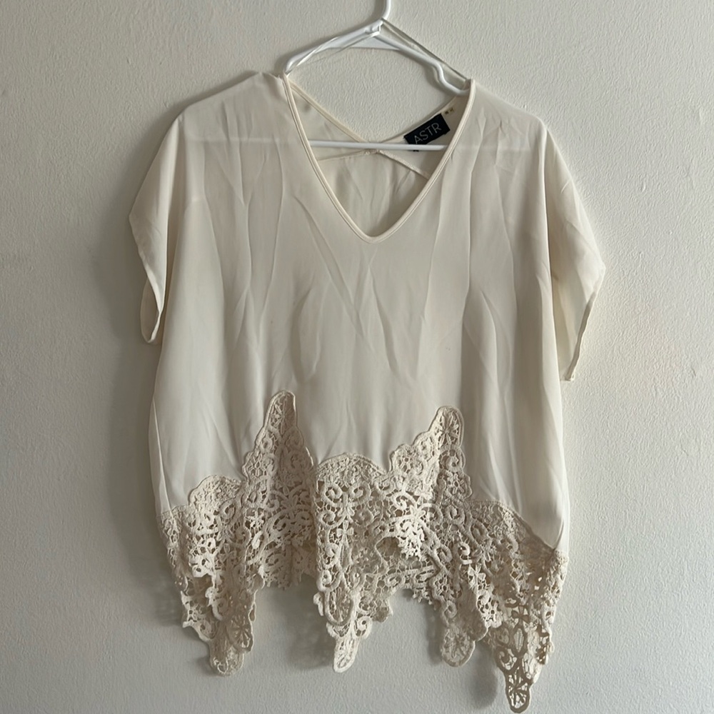 Astr Lace Blouse